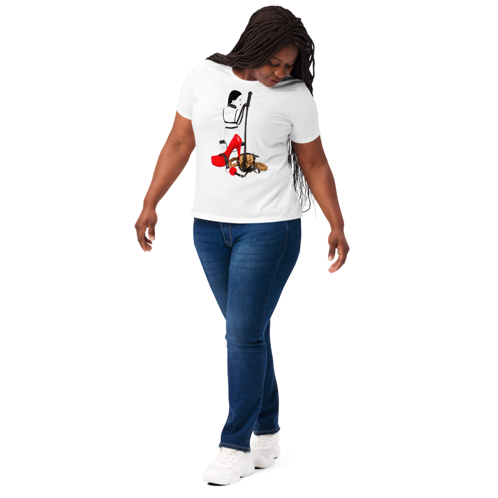 Women’s relaxed 'BDSM' tri-blend t-shirt