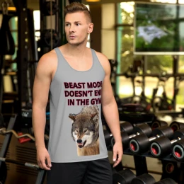 Unisex 'BEAST MODE' Tank Top