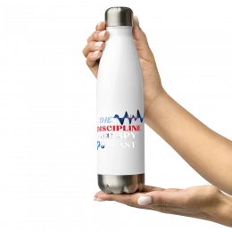 Stainless Steel Water 'DISCIPLINE THERAPY' Bottle