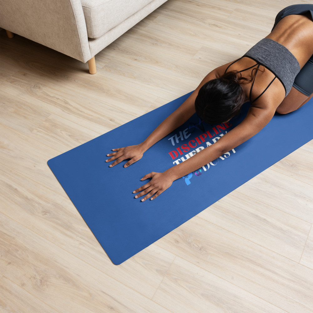 'Discipline Therapy' Yoga mat