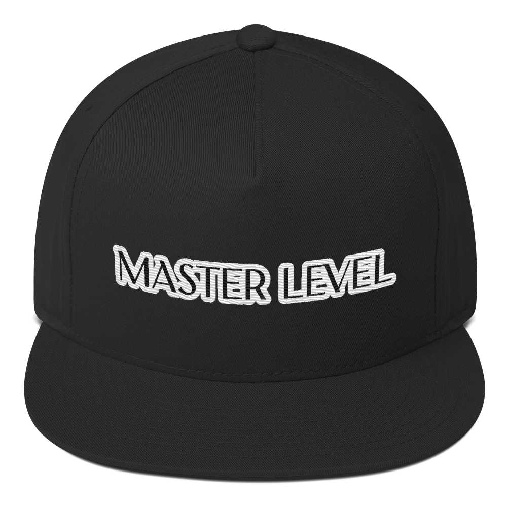 Flat Bill "Master Level" Cap