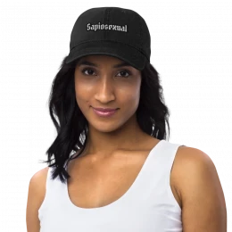 Denim "Sapiosexual" Hat