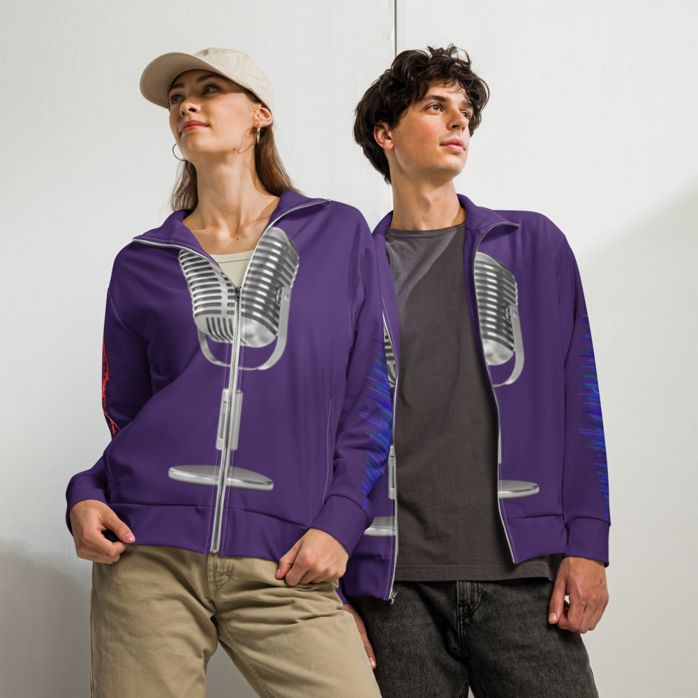 microphone Unisex track jacket