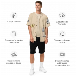 Recycled baseball jersey