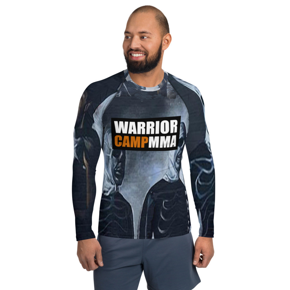Men's Rash Guard WC Mural full