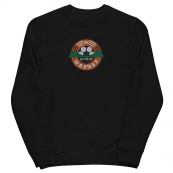 FC Shakhtar Donetsk Embroidery Sweatshirt, For Men/Women, Unisex Eco Sweatshirt