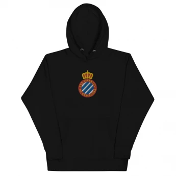 RCD Espanyol de Barcelona Embroidery Hoodie, For Men/Women, Unisex Hoodie