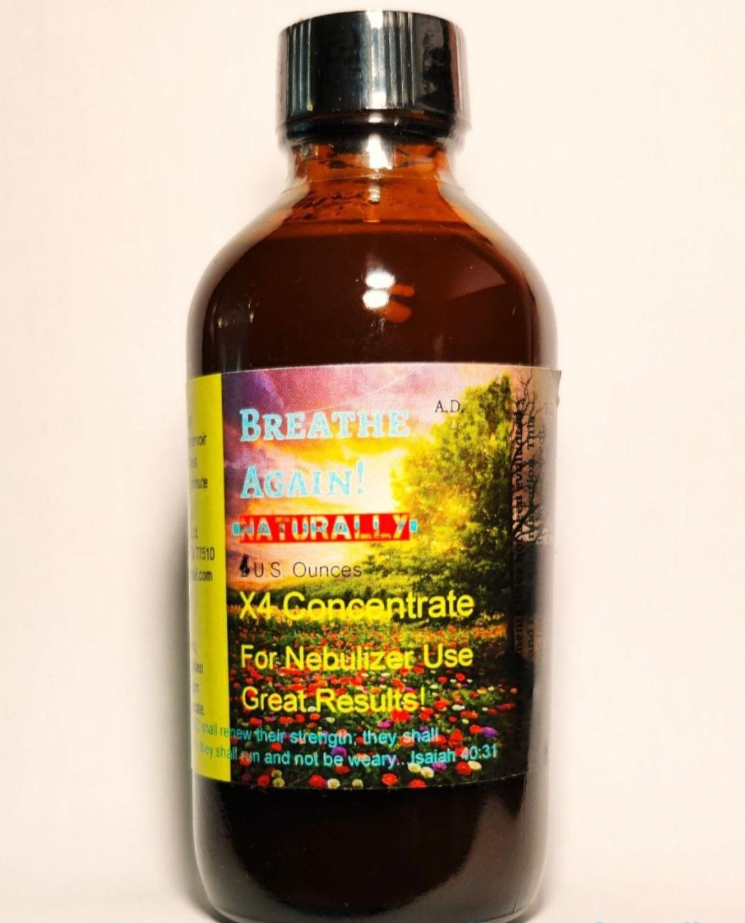 120ml 4 ounce "Tanker" BreatheAgainX4 Free Shipping!