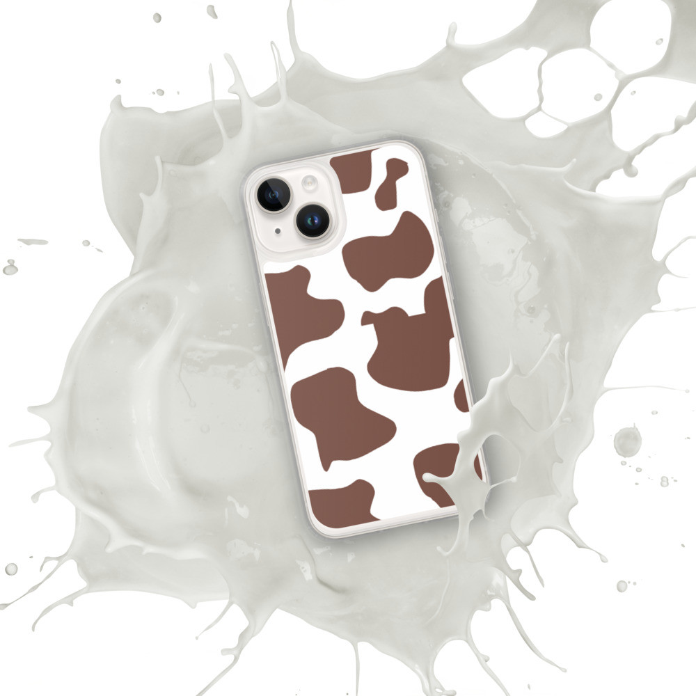 Brown Cow iPhone Case