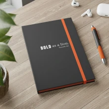 Bold as a LION Color Contrast Notebook - Ruled