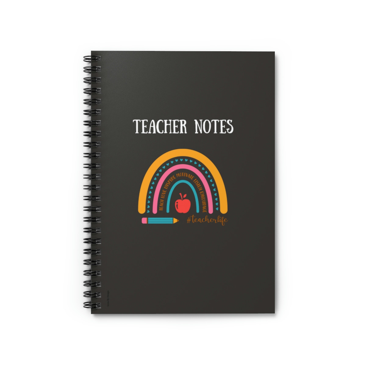Inspire Teacher Notebook Spiral Notebook - Ruled Line