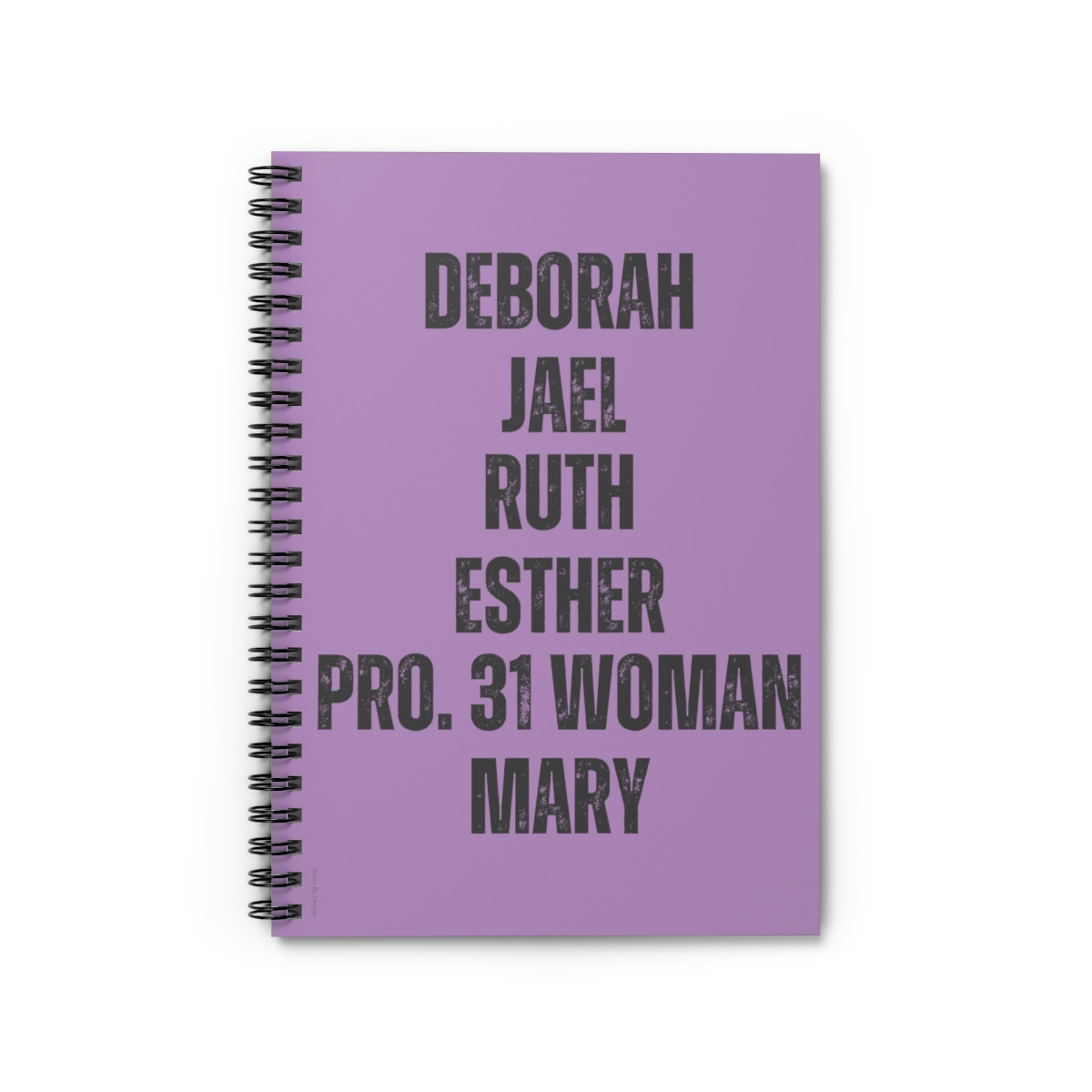 Women of the Bible Lined Notebook