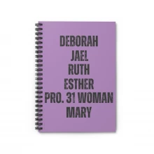 Women of the Bible Lined Notebook