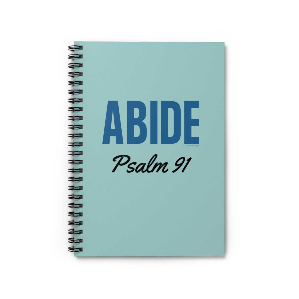 Psalm 91 Spiral Notebook - Ruled Line