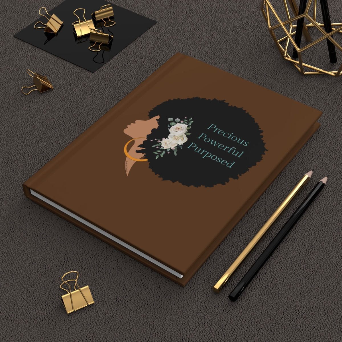 Purposed (Caramel) Hardcover Journal Matte