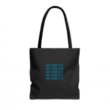 Matthew 6:33 Tote Bag (AOP)