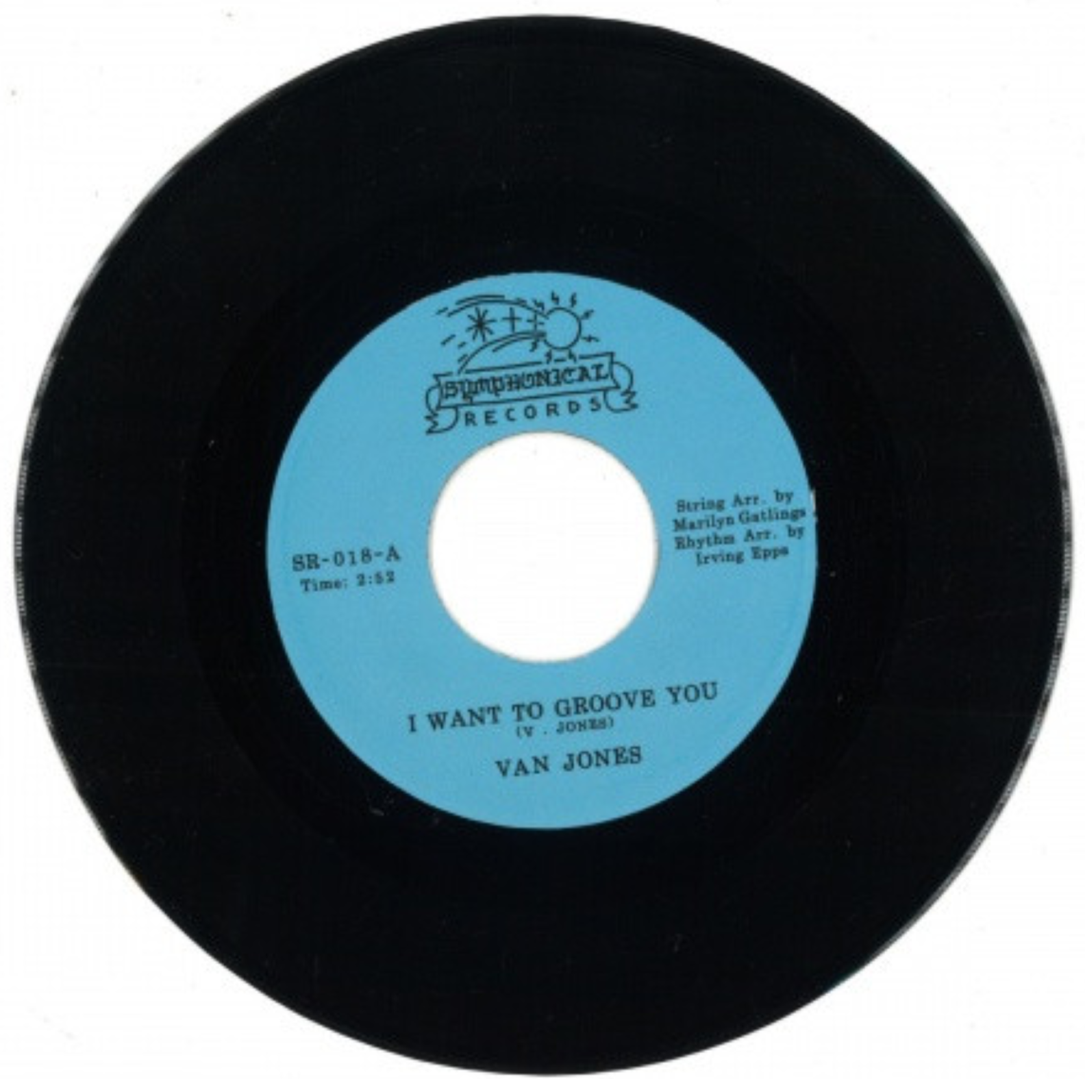 Van Jones -  I Want to Groove You / Your Love is Like a High