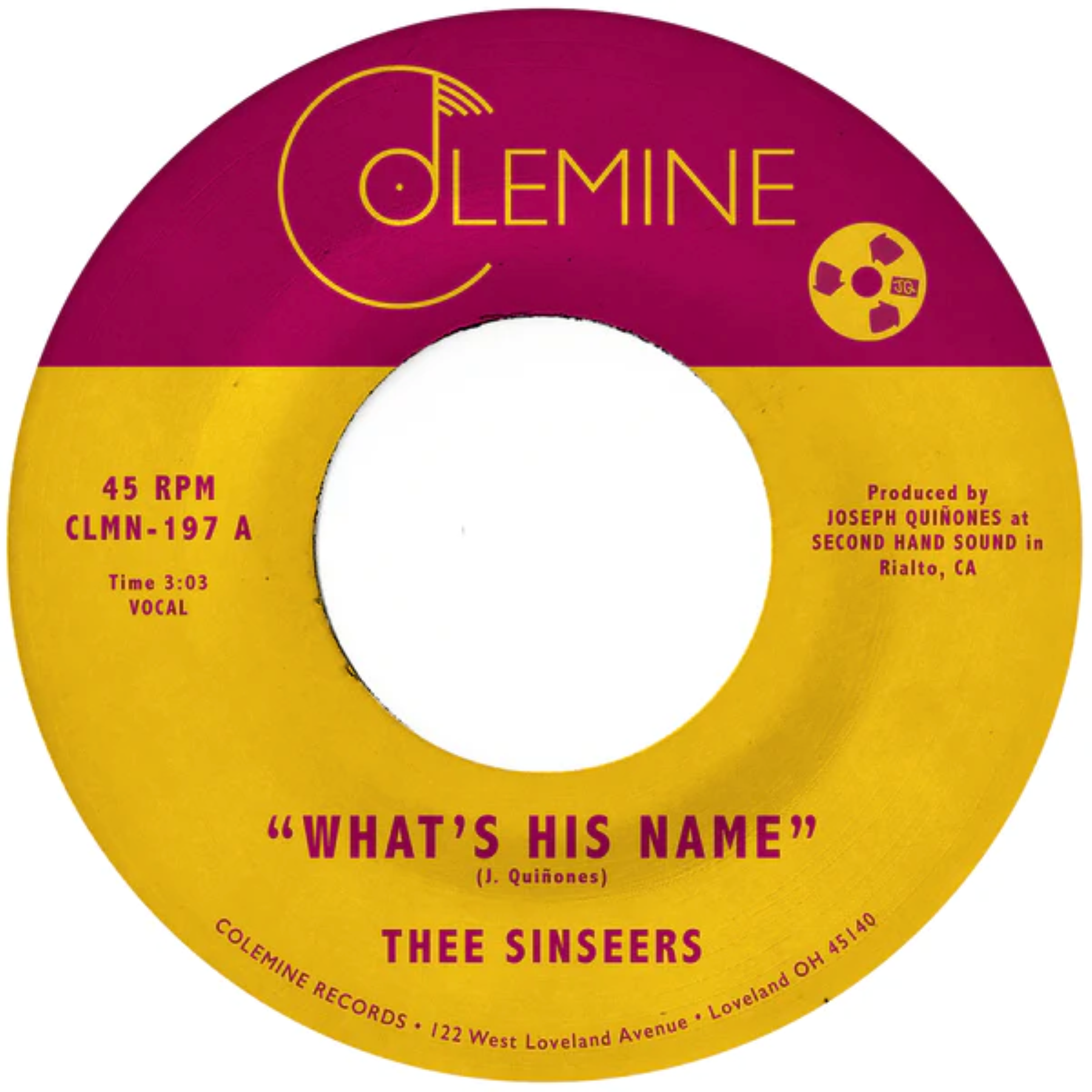 Thee Sinseers - Tell Me What's His Name