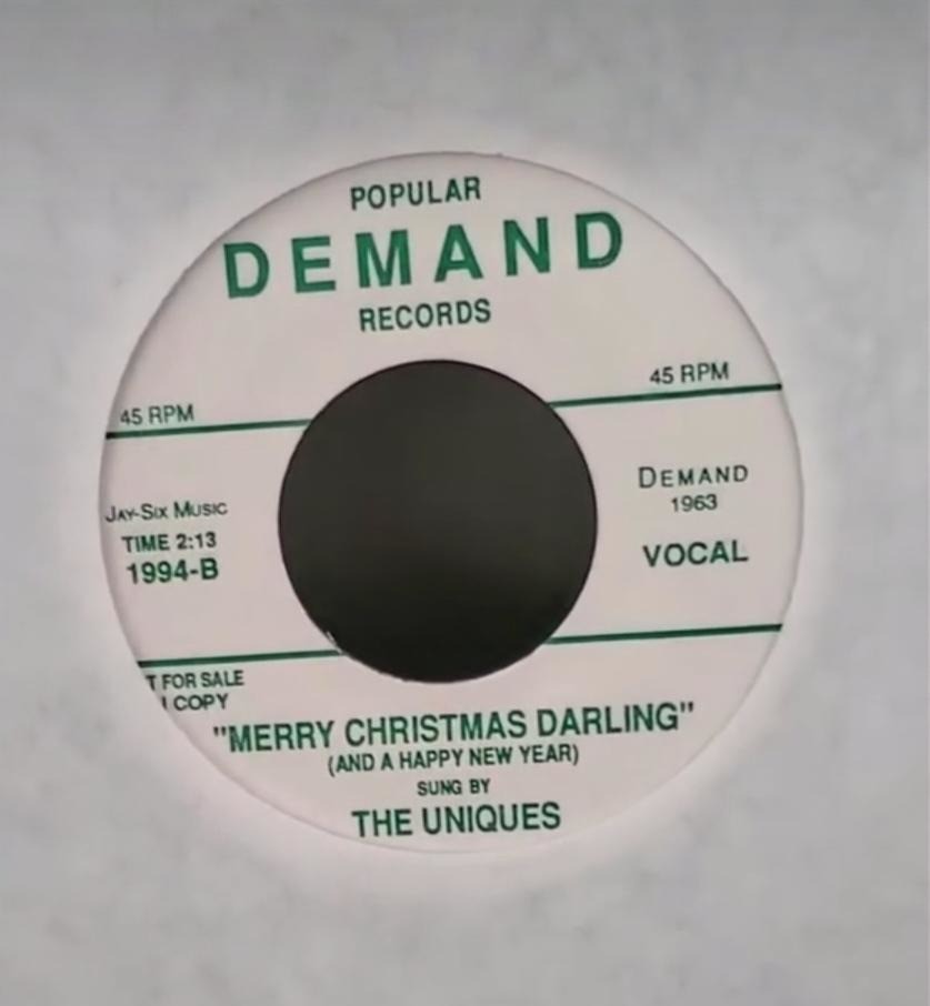 The Uniques Merry Christmas Darling