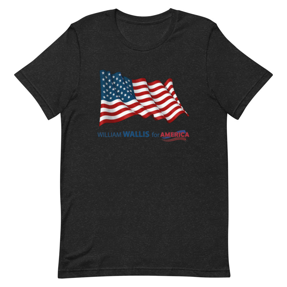 9)America Flag - Unisex t-shirt
