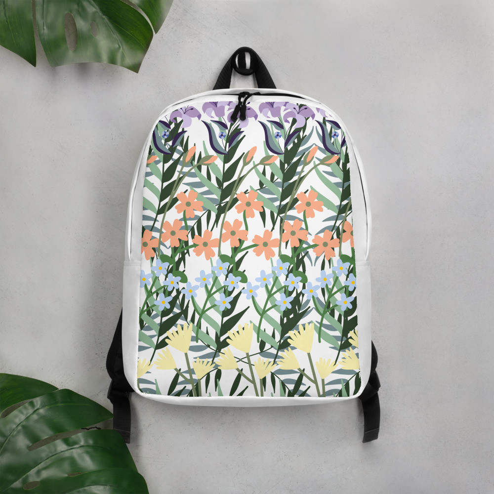 "Bundle of Joy" Minimalist Backpack With Laptop Sleeve - For Home, School, Office, Or Birthing Bag / Diaper Bag