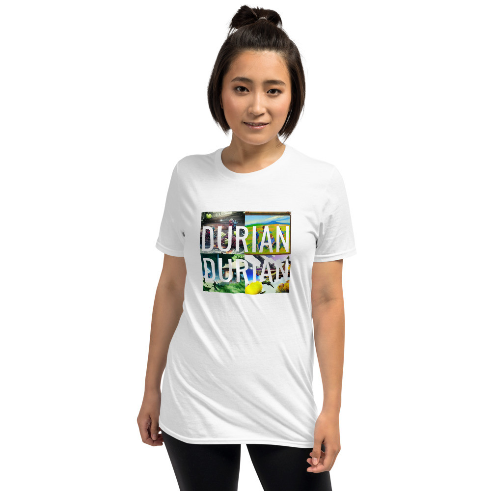 Durian Durian White AI Short-Sleeve Unisex T-Shirt