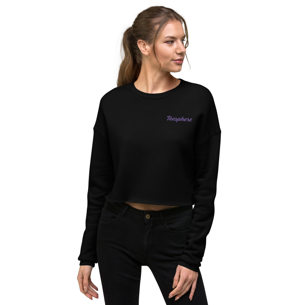 Teesphere : Women's Crop Sweatshirt