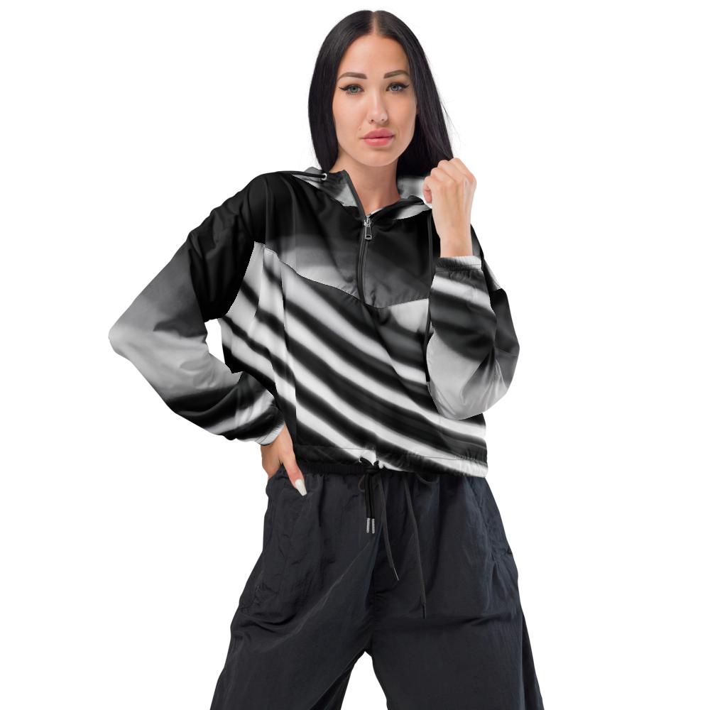 Teesphere : Women's Cropped Windbreaker