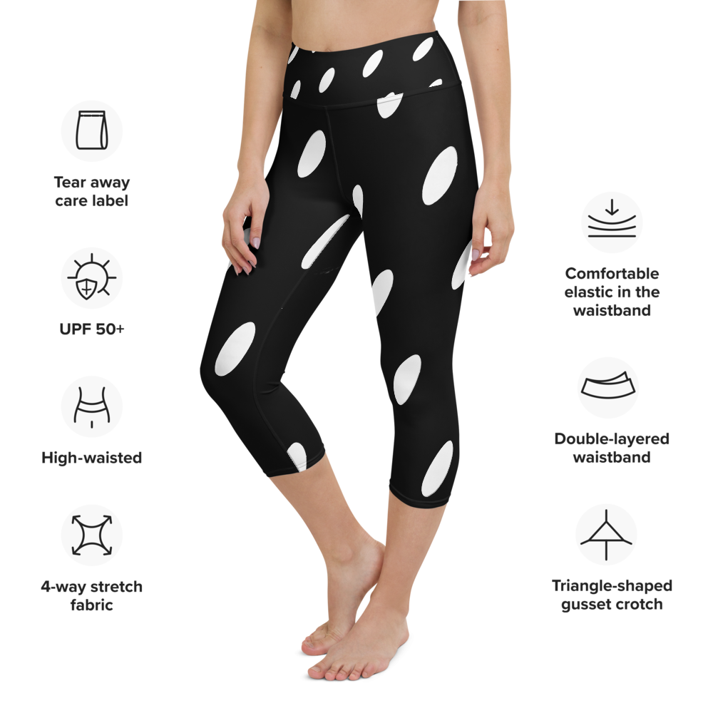Teesphere : Women's Yoga Capri Leggings