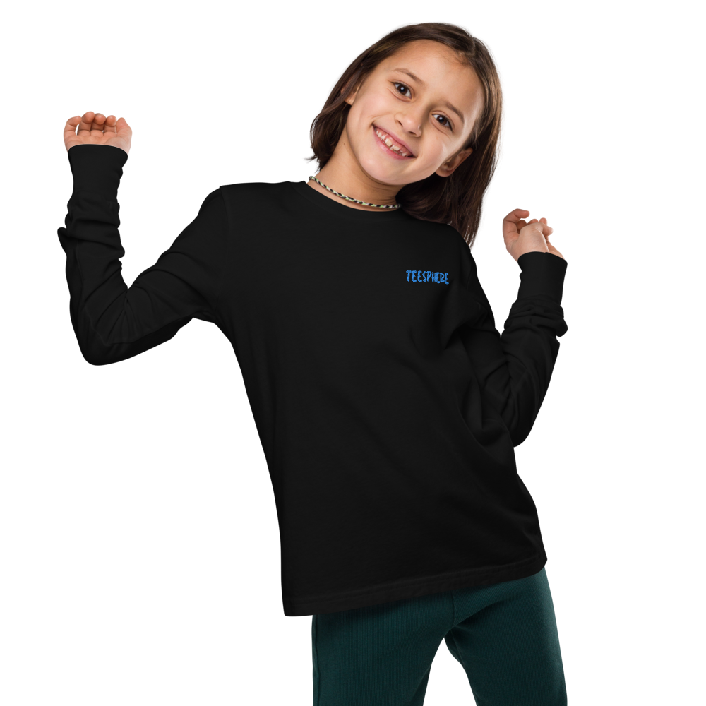 Teesphere : Youth Long Sleeve Tee | Bella + Canvas