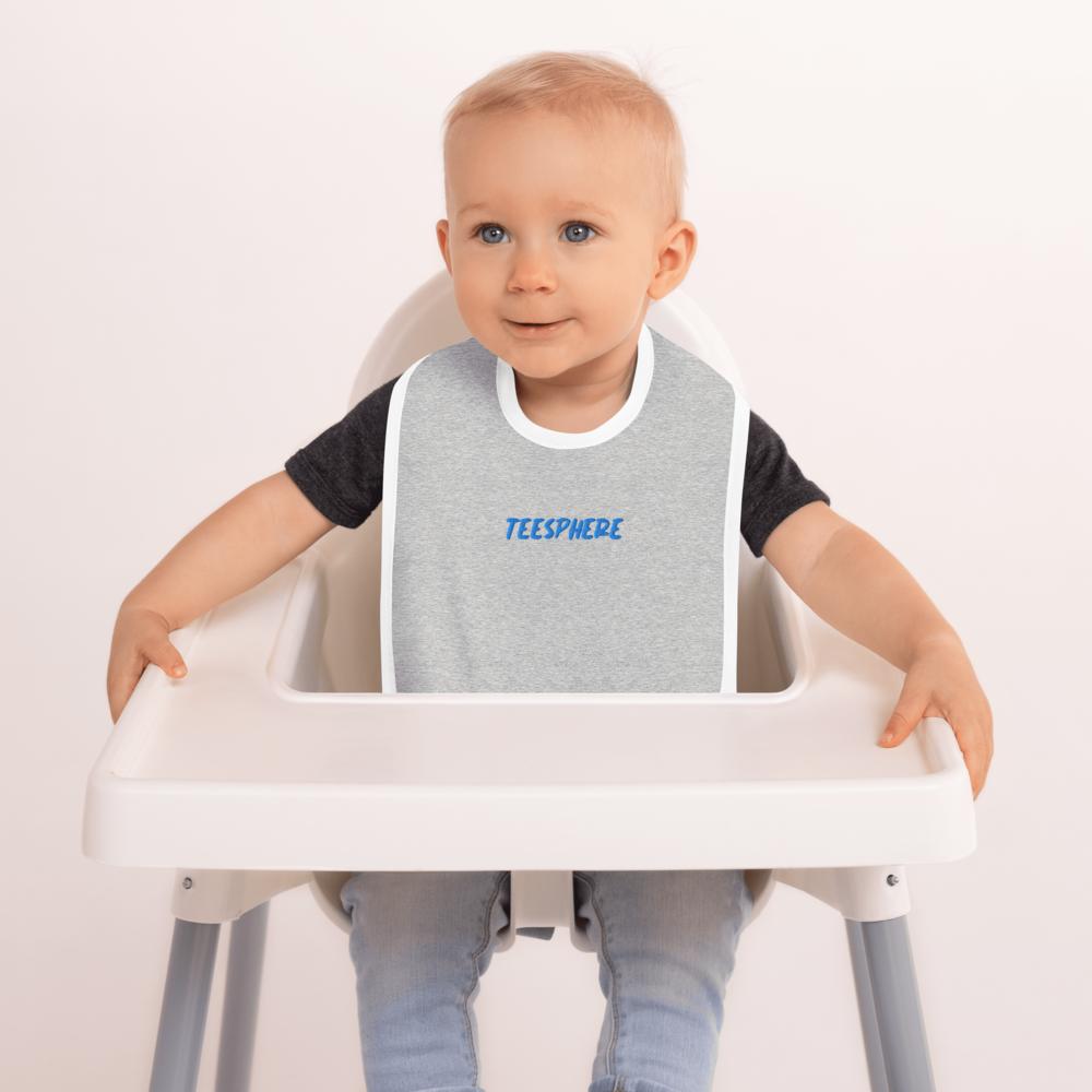 Teesphere : Embroidered Baby Bib