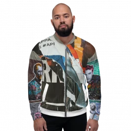 Teesphere : Men's Printed Premium Bomber Jacket