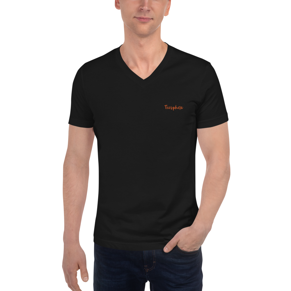 Teesphere : Men's Short Sleeve V-Neck T-Shirt