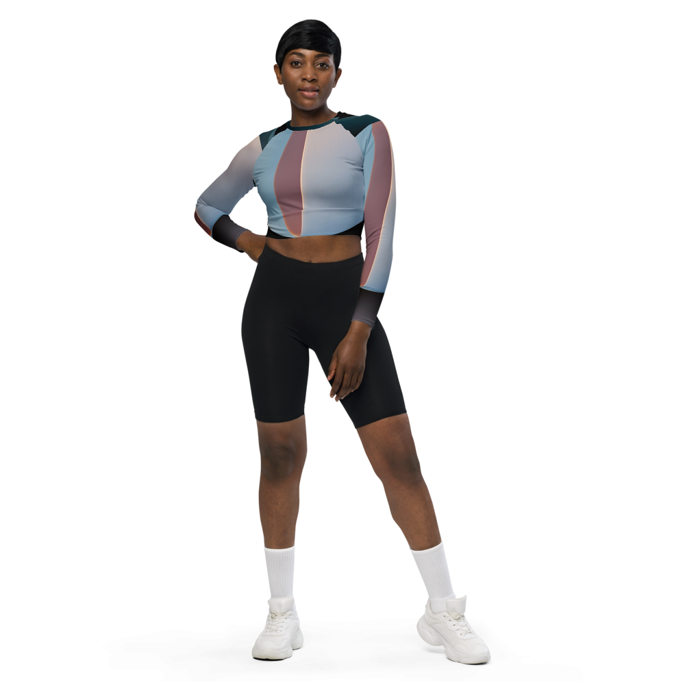Teesphere : Women's long-sleeve crop top