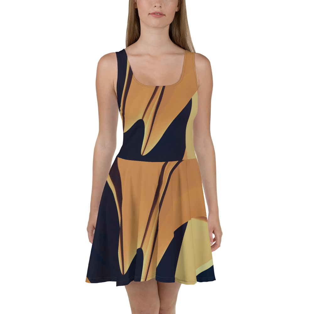 Teesphere : Women's Printed Skater Dress
