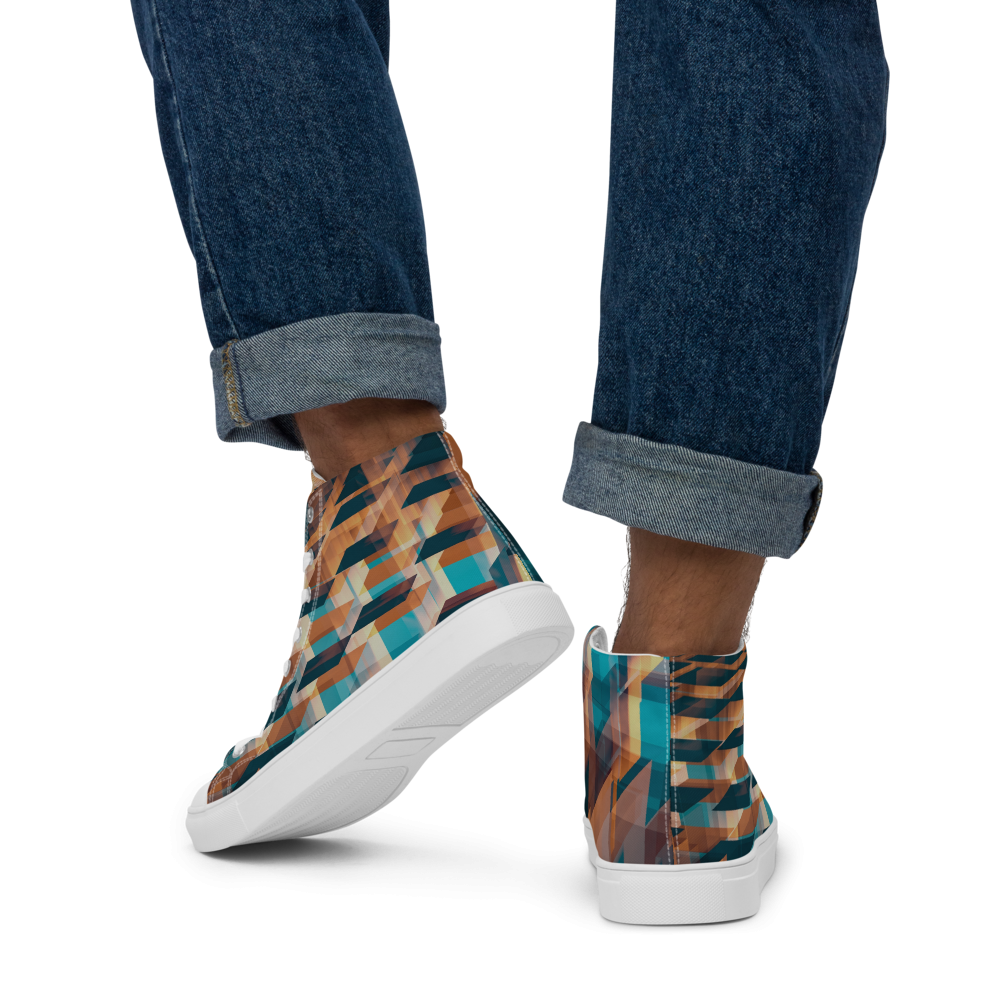 Teesphere : Men’s high top canvas shoes