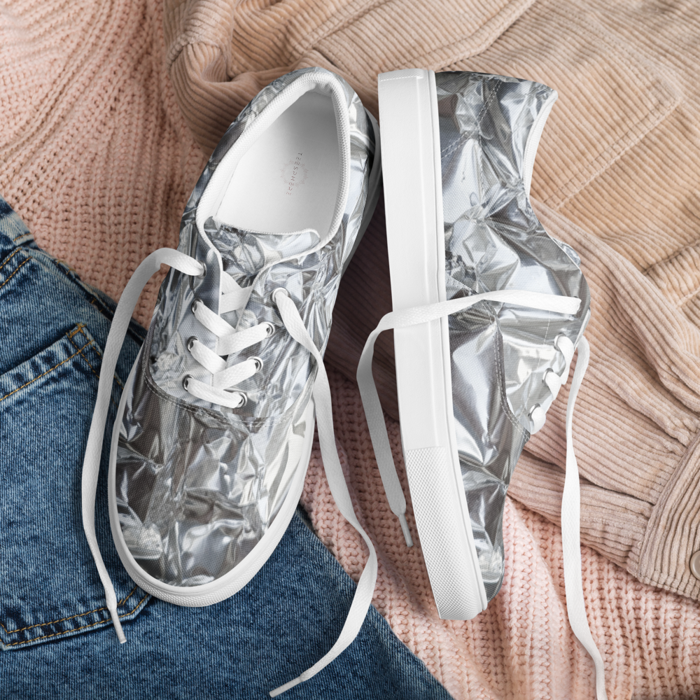 Teesphere : Women's Canvas Lace-up Shoes