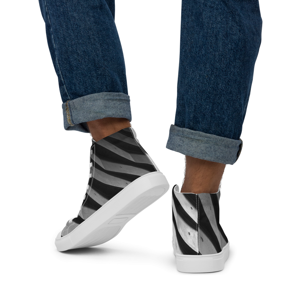 Teesphere : Men’s High Top Canvas Shoes