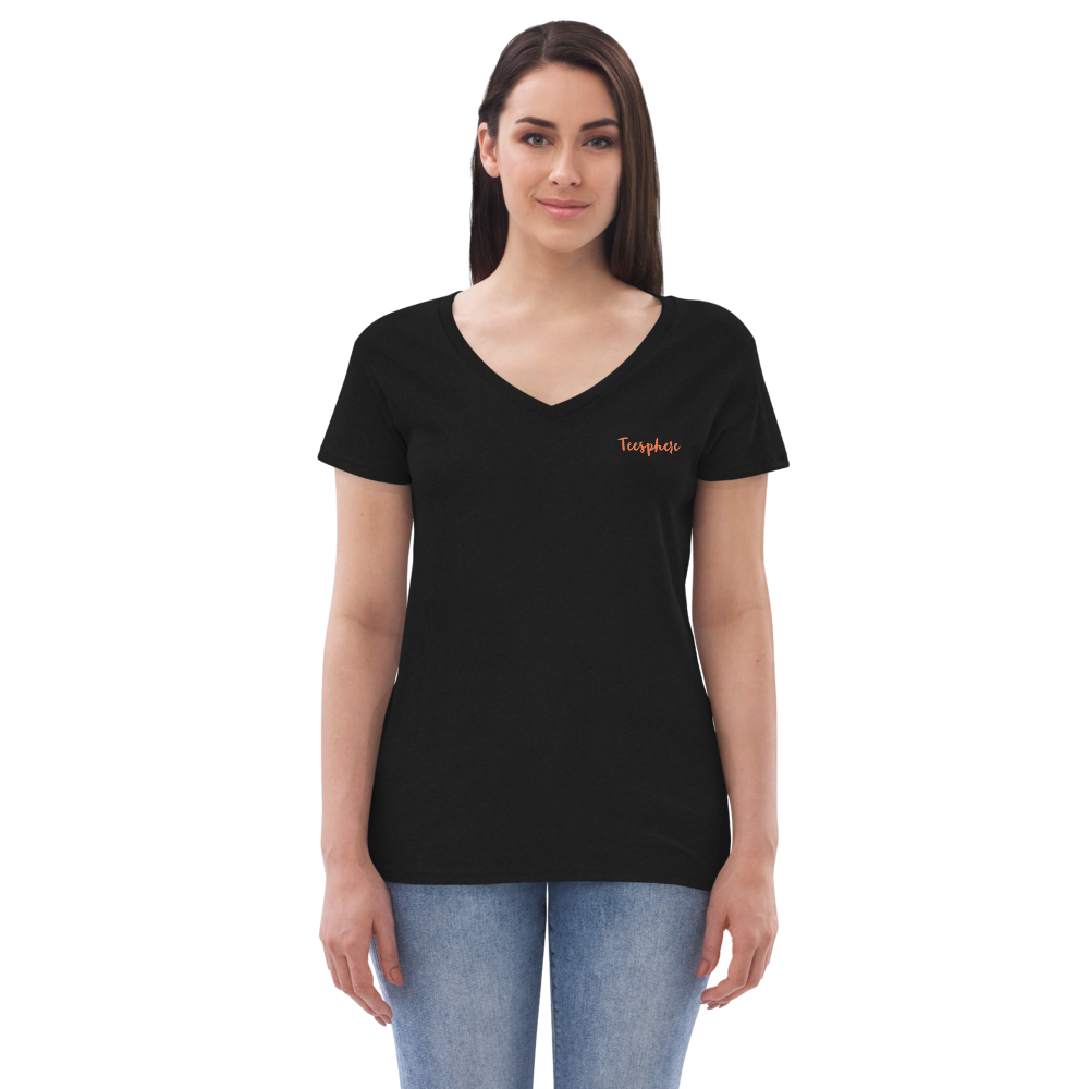 Teesphere : Women's Recycled V-Neck T-Shirt