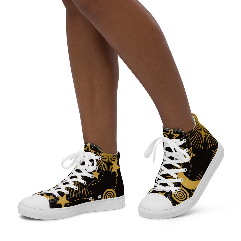 Teesphere : Women’s high top Canvas Shoes