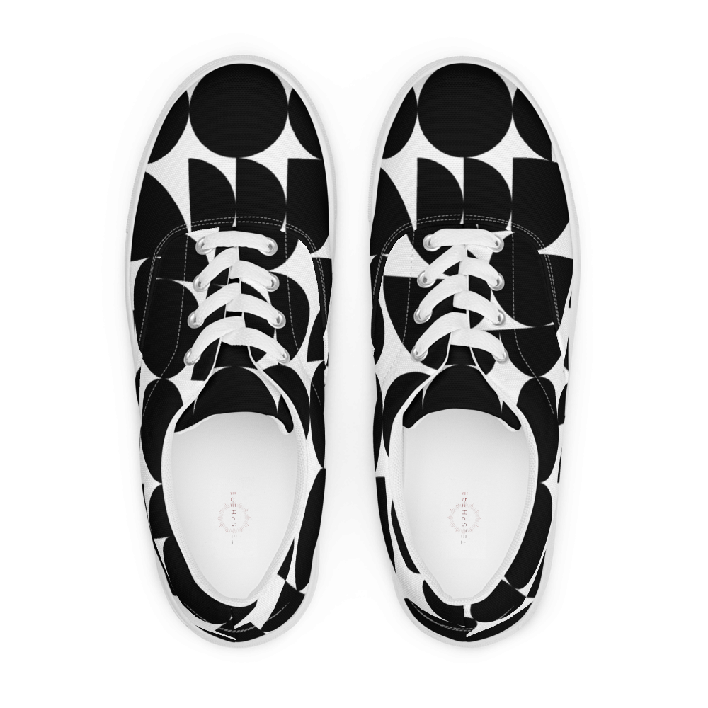 Teesphere : Men’s lace-up canvas shoes