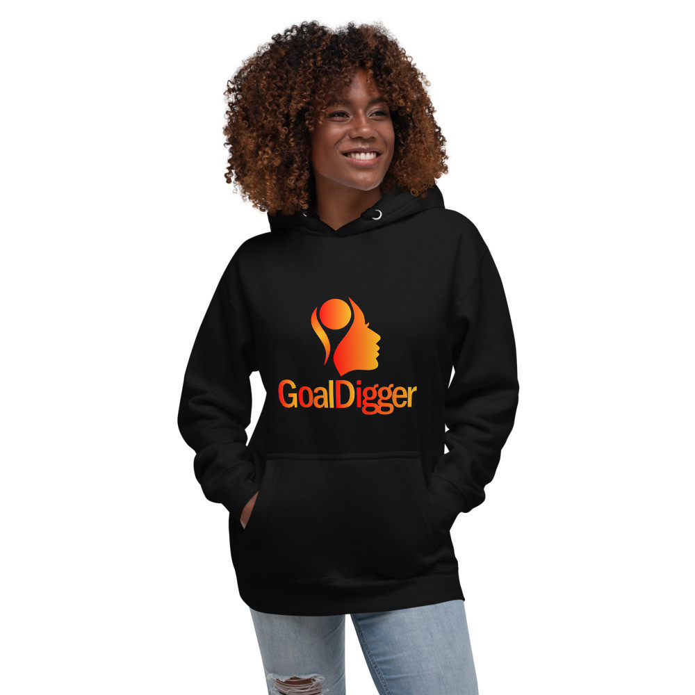 Goal Digger Girl Quote Hoodie