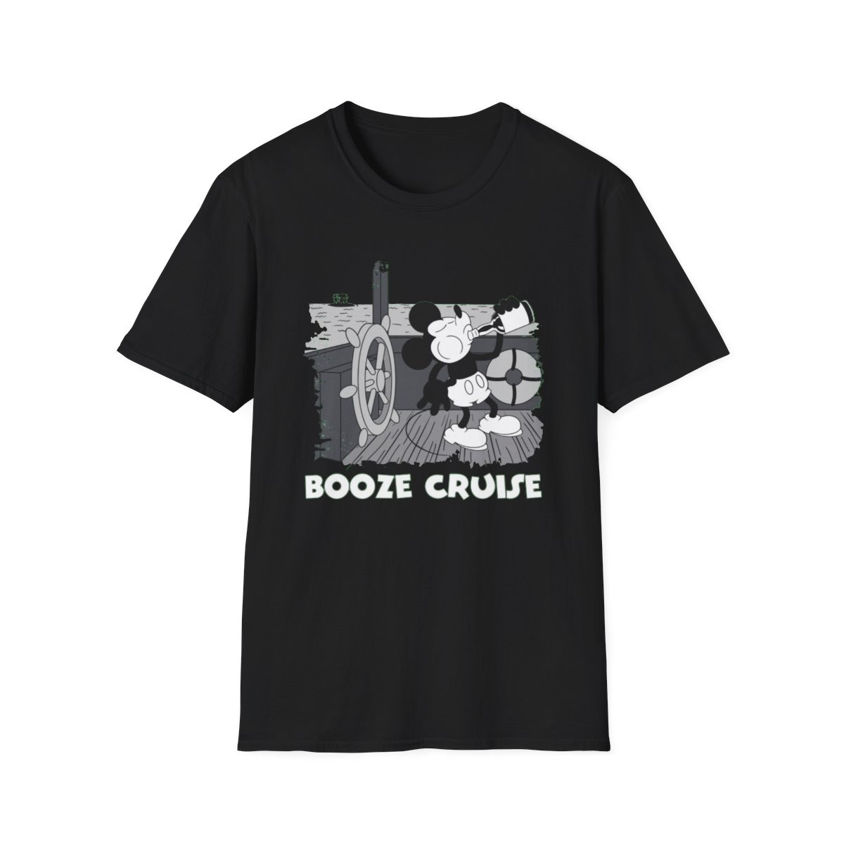 Booze Cruise - Unisex Softstyle T-Shirt