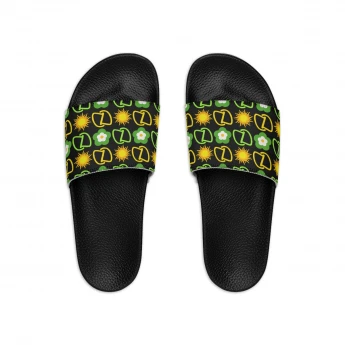 Sun & Flower + Dahn Dahlas Logo Women's Slide Sandals