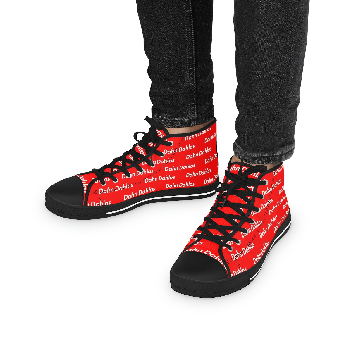 Dahn Dahlas Men's High Top Sneakers