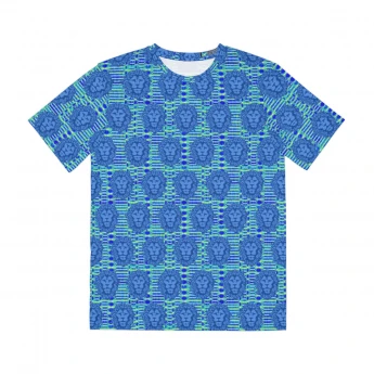 Dahlas Lion + Icy Blue Men's Tee 