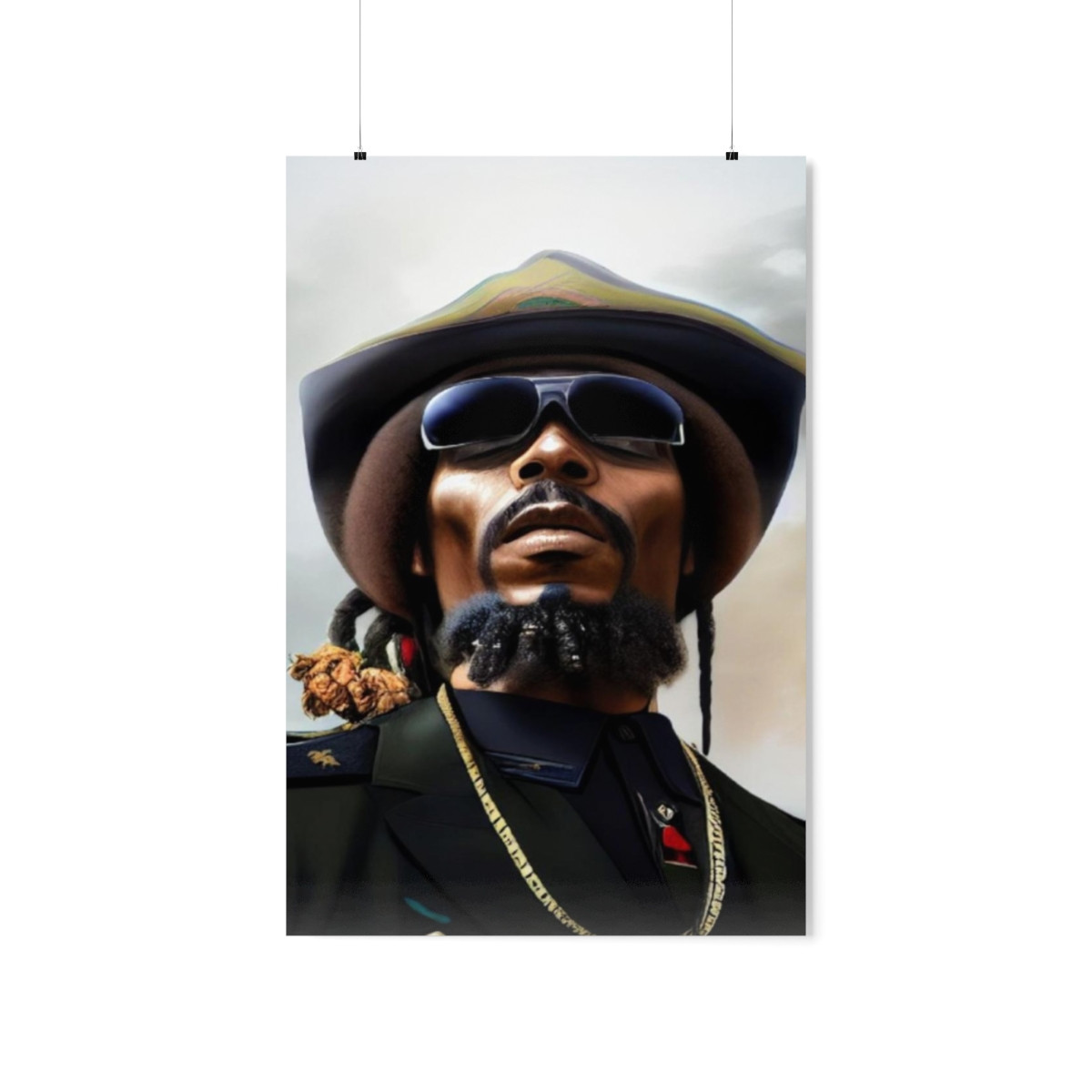 Dahn Dahlas X Marley A.I. #2 Matte Vertical Posters