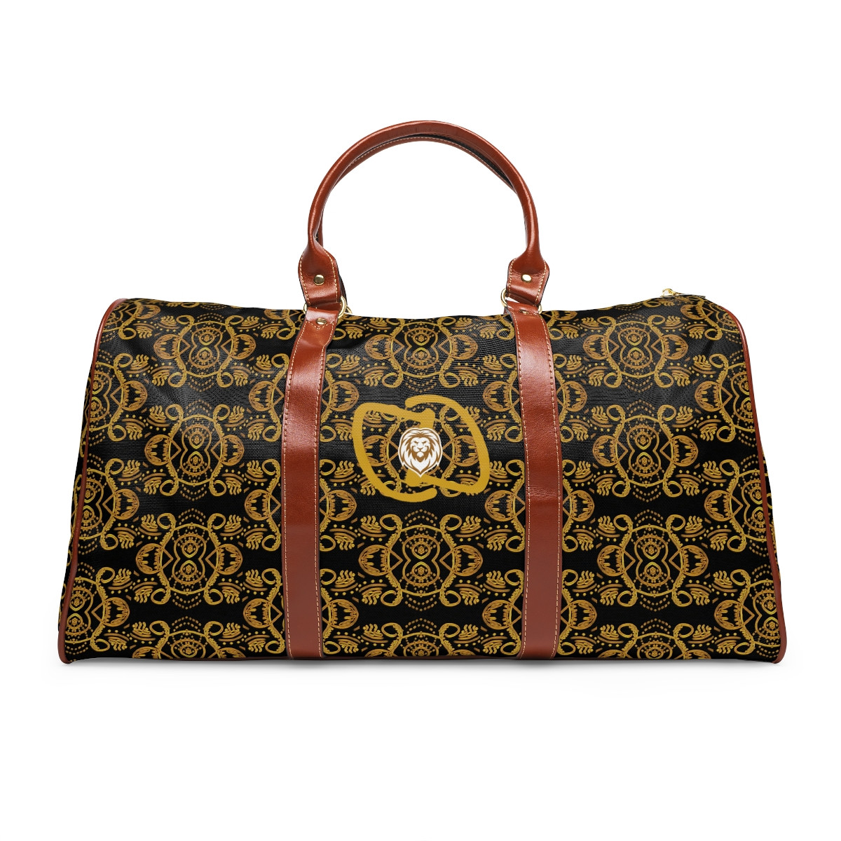 Dahn Dahlas Gold Brand Logo Waterproof Travel Bag