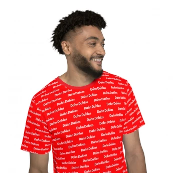 Dahn Dahlas Immaculate Red Men's Sports Jersey 