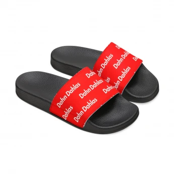 Dahn Dahlas Immaculate Red Men's Slide Sandals